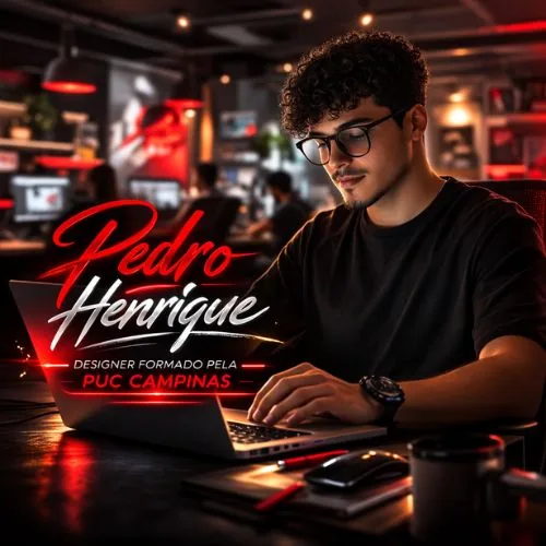 Pedro Henrique - Designer • Formado pela PUC Campinas